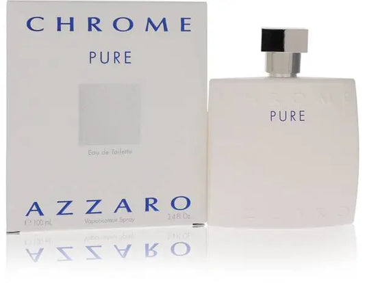 Azzaro Chrome Pure Cologne Eau de Toilette Tester (ORIGINAL)