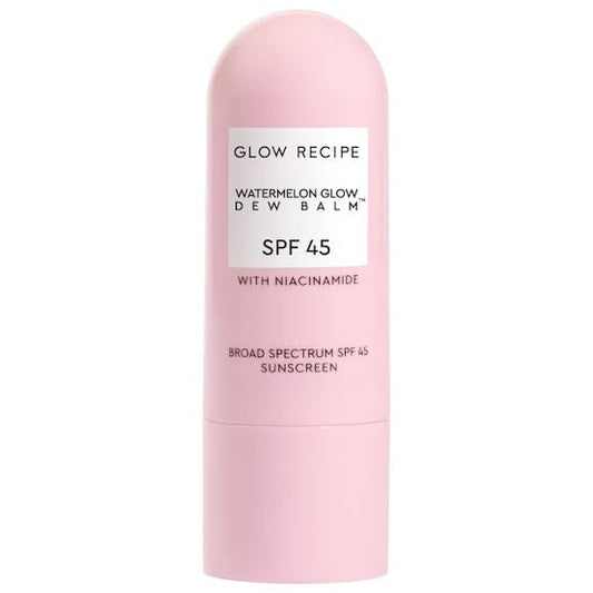 Glow Recipe Watermelon Glow Niacinamide Dew Balm Face Sunscreen Stick- SPF 45 🖤